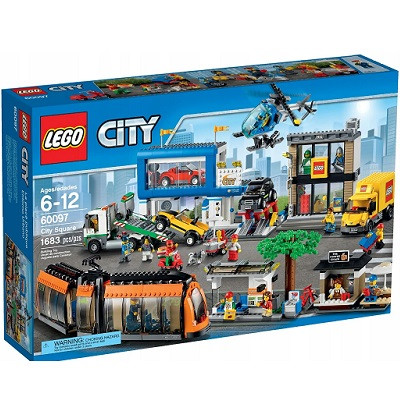 Конструктор LEGO City 60097 Городская площадь, 1683 дет. в Перми