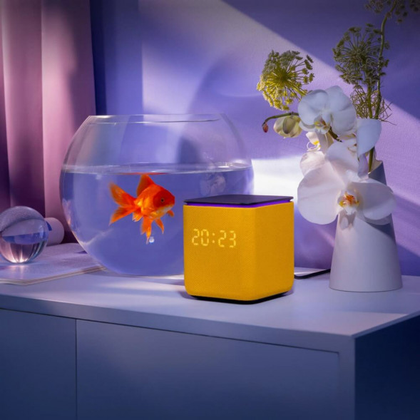 Умная колонка Яндекс Станция Миди с Алисой на YaGPT, оранжевый в Перми