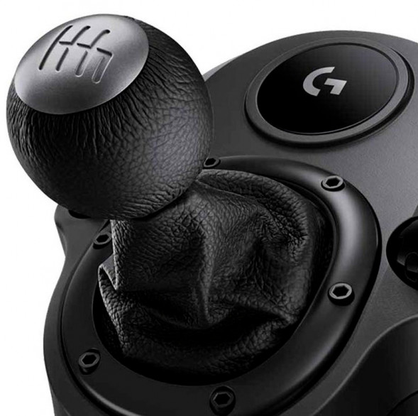 Комплектующие для руля Logitech G Driving Force Shifter, черный в Перми