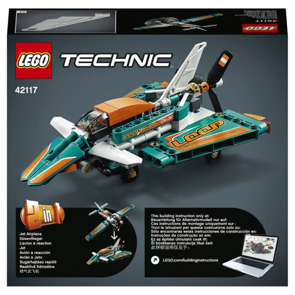 Конструктор LEGO Technic 42117 Гоночный самолёт в Перми