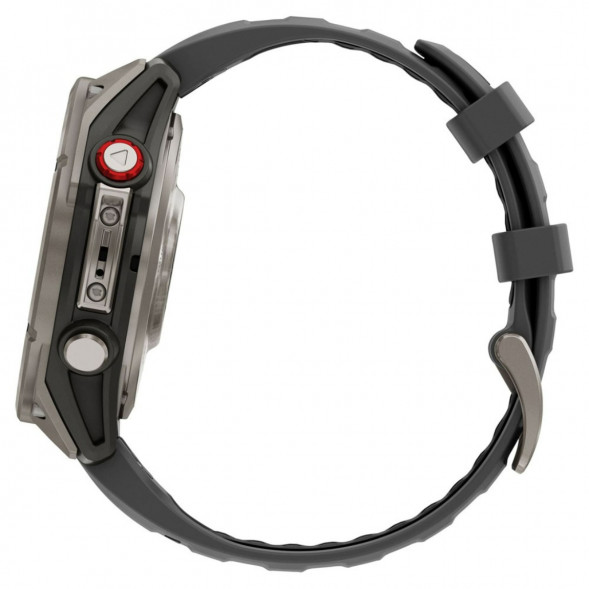 Умные часы Garmin Fenix 8 PRO, 47 мм, AMOLED, Sapphire, Titanium with Graphite/Black Silicone Band 010-03198-10 в Перми