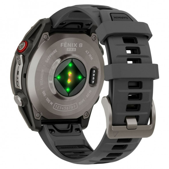 Умные часы Garmin Fenix 8 PRO, 47 мм, AMOLED, Sapphire, Titanium with Graphite/Black Silicone Band 010-03198-10 в Перми