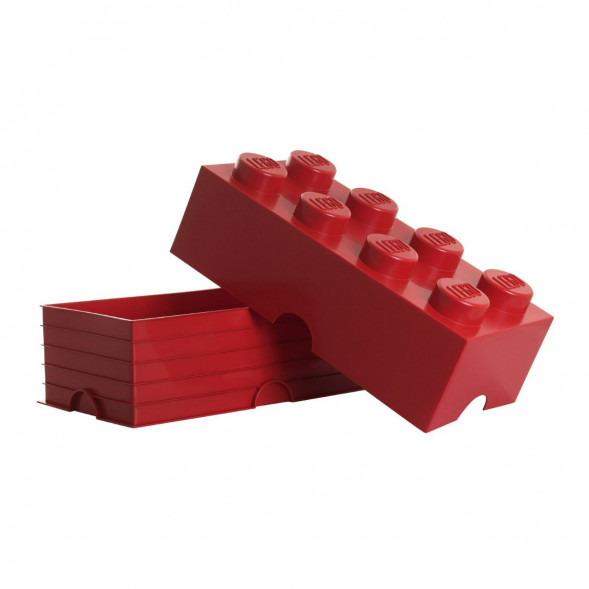 Пластиковый кубик для хранения LEGO Creator 4004, красный в Перми