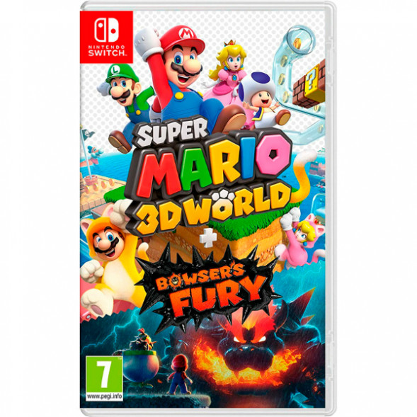 Игра Super Mario 3D World + Bowser&amp;#039;s Fury [Nintendo Switch, русские субтитры] в Перми