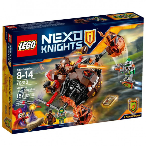 Конструктор LEGO Nexo Knights 70313 Лавинный разрушитель Молтора в Перми
