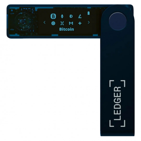Аппаратный криптокошелек Ledger Nano X, Sapphire Blue в Перми