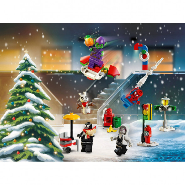 Конструктор LEGO Super Heroes 76293 Новогодний календарь Человек-паук, 2024 в Перми