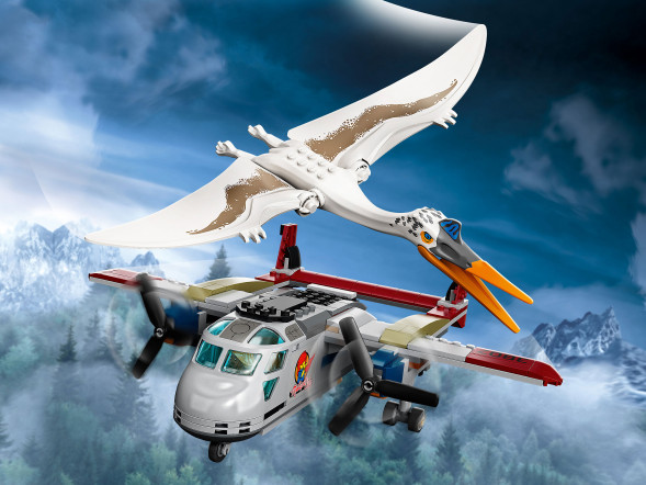 Конструктор LEGO Jurassic World 76947 Кетцалькоатль: нападение на самолёт в Перми