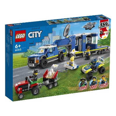 Конструктор LEGO City 60315 Полицейский мобильный командный трейлер в Перми