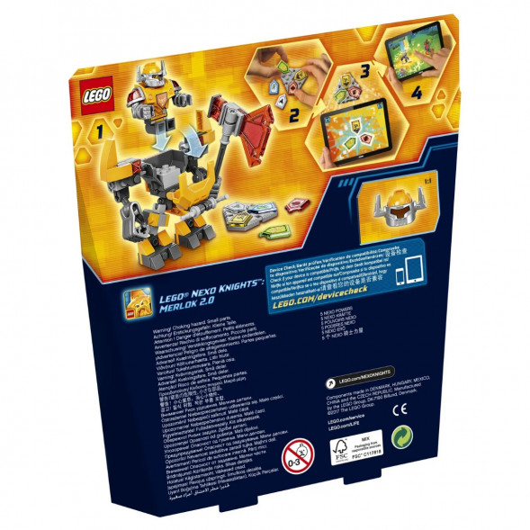 Конструктор LEGO Nexo Knights 70365 Боевые доспехи Акселя в Перми