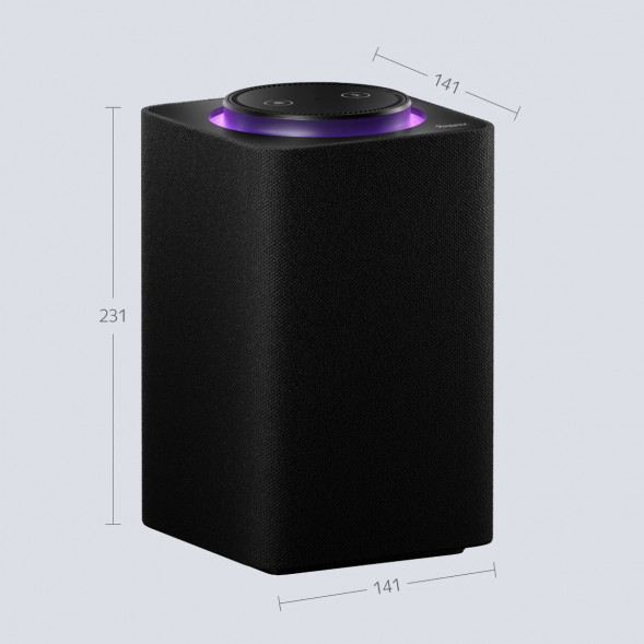 Умная колонка Яндекс Станция Макс с Zigbee, черный в Перми