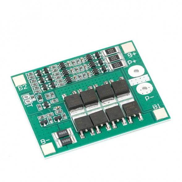 Плата защиты аккумулятора BMS 3S 25A для Li-ion в Перми