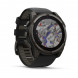 Умные часы Garmin Fenix 8, 51 мм, Solar, Sapphire Carbon Gray DLC Titanium with Black/Pebble Gray Silicone 010-02907-10 в Перми