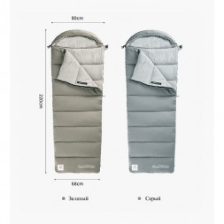 Спальный мешок Naturehike M300 (Левый), зеленый