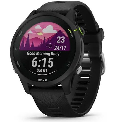 Умные часы Garmin Forerunner 255 Music, черный 010-02641-30 в Перми