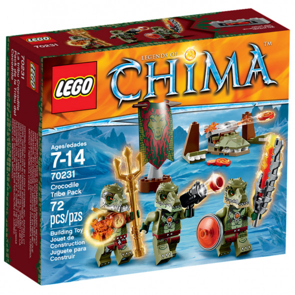 Конструктор LEGO Legends of Chima 70231 Лагерь Клана Крокодилов в Перми