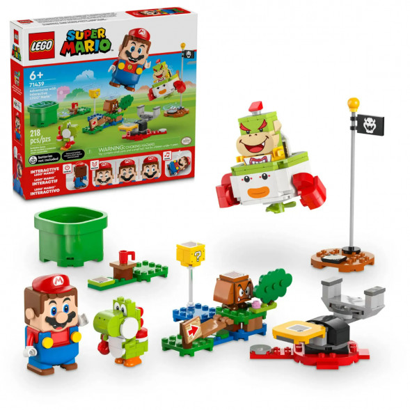 Конструктор LEGO Super Mario 71439 Приключения с интерактивным Марио в Перми
