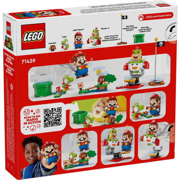 Конструктор LEGO Super Mario 71439 Приключения с интерактивным Марио в Перми