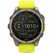 Умные часы Garmin Fenix 8, 51 мм, Solar, Sapphire Titanium with AMP Yellow/Graphite Silicone Band 010-02907-20 в Перми