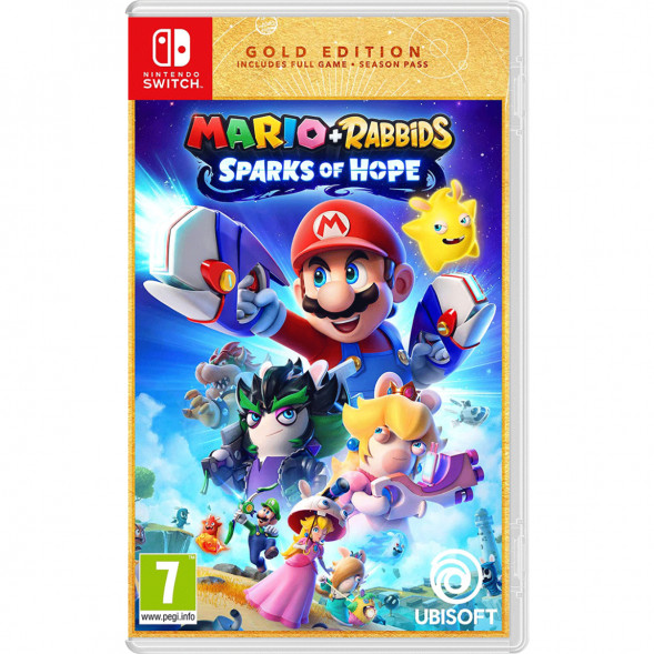 Игра Mario + Rabbids: Sparks of Hope. Gold Edition [Nintendo Switch, русские субтитры] в Перми