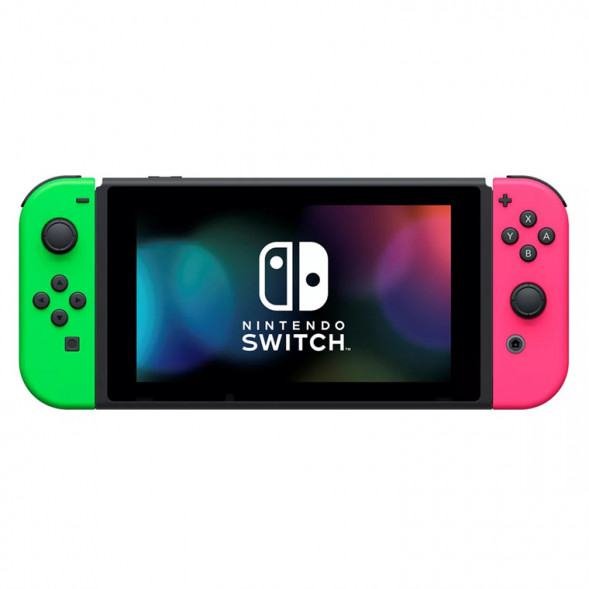 Геймпад Nintendo Switch Joy-Con controllers Duo, зеленый/розовый в Перми