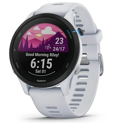 Умные часы Garmin Forerunner 255 Music, белый 010-02641-31 в Перми