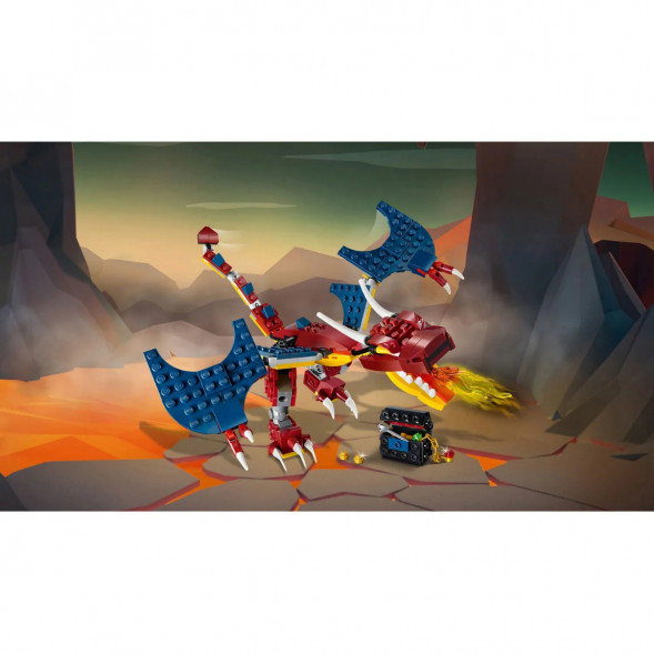 Конструктор LEGO Creator 31102 Огненный дракон в Перми