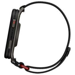 Умные часы Garmin Venu X1 Black с чёрным нейлоновым ремешком ComfortFit 010-02980-02