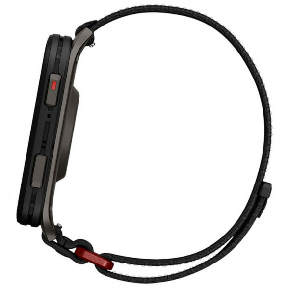Умные часы Garmin Venu X1 Black с чёрным нейлоновым ремешком ComfortFit 010-02980-02 в Перми