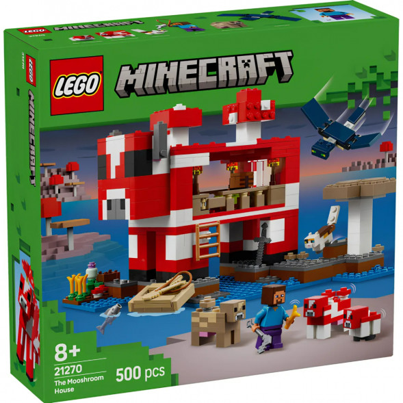 Конструктор LEGO Minecraft 21270 Грибной дом в Перми