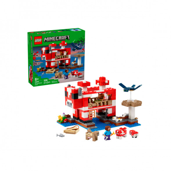 Конструктор LEGO Minecraft 21270 Грибной дом в Перми