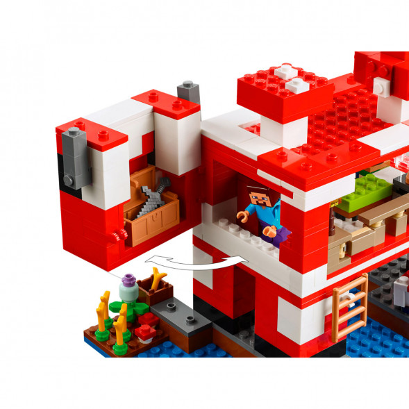 Конструктор LEGO Minecraft 21270 Грибной дом в Перми