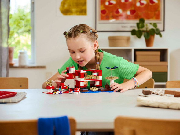 Конструктор LEGO Minecraft 21270 Грибной дом в Перми