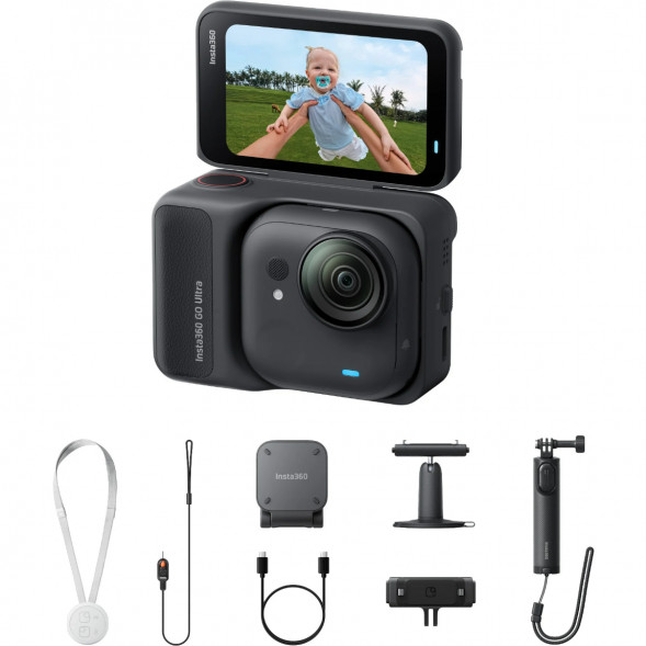 Экшн-камера Insta360 GO Ultra Creator Bundle, Black в Перми