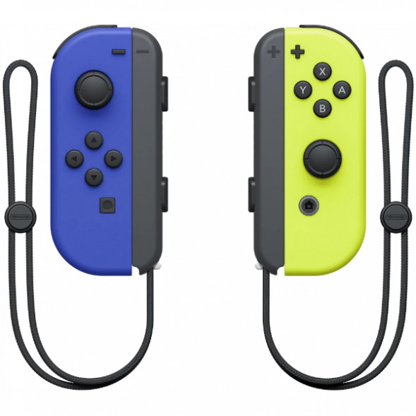 Геймпад Nintendo Switch Joy-Con controllers Duo, синий/желтый в Перми