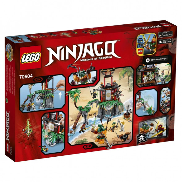 Конструктор LEGO Ninjago 70604 Остров тигриных вдов в Перми