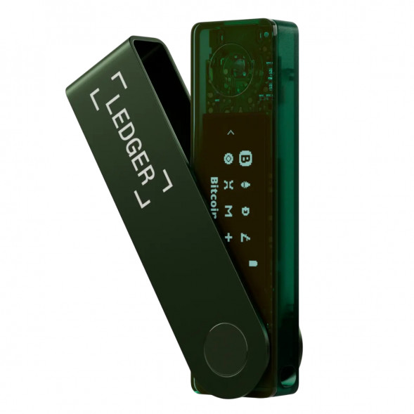 Аппаратный криптокошелёк Ledger Nano X, Emerald Green в Перми