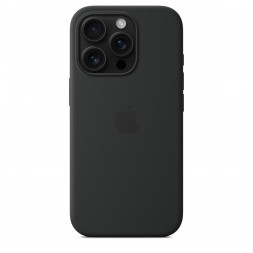 Чехол Apple iPhone 16 Pro Silicone Case with MagSafe, Black (MYYJ3ZM/A)