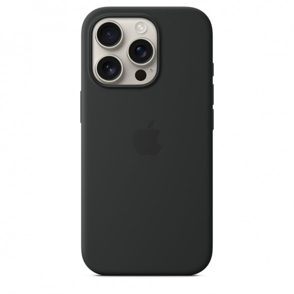 Чехол Apple iPhone 16 Pro Silicone Case with MagSafe, Black (MYYJ3ZM/A) в Перми