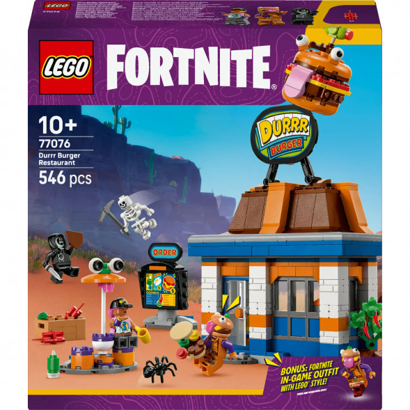 Конструктор LEGO Fortnite 77076 Ресторан «ДаррБургер» в Перми