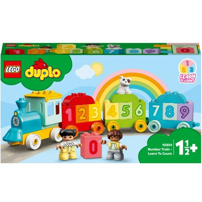 Конструктор LEGO DUPLO 10954 Поезд с цифрами - учимся считать в Перми
