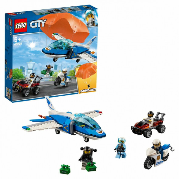 Конструктор LEGO City Police 60208 Воздушная полиция: арест парашютиста в Перми
