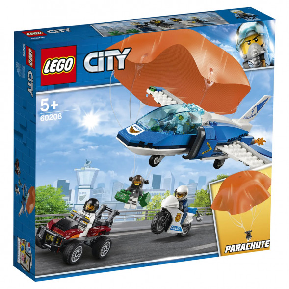Конструктор LEGO City Police 60208 Воздушная полиция: арест парашютиста в Перми