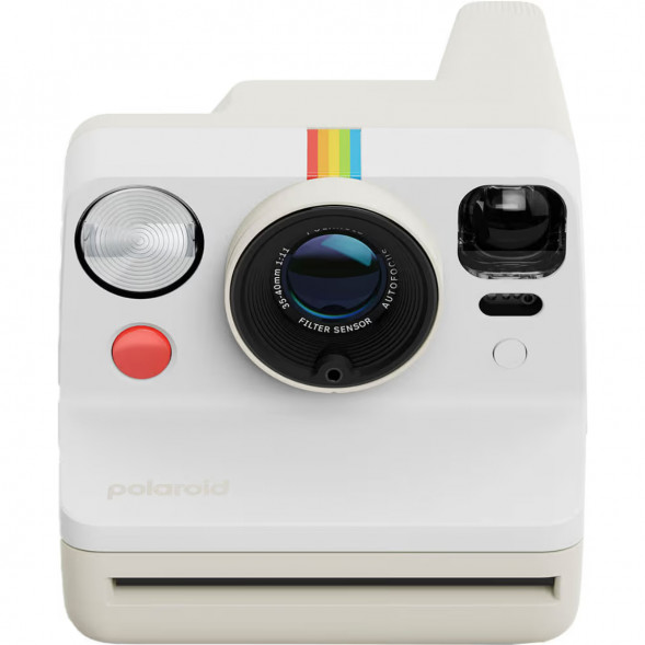 Фотоаппарат моментальной печати Polaroid Now Generation 3 + 8 цветных картриджей, белый в Перми