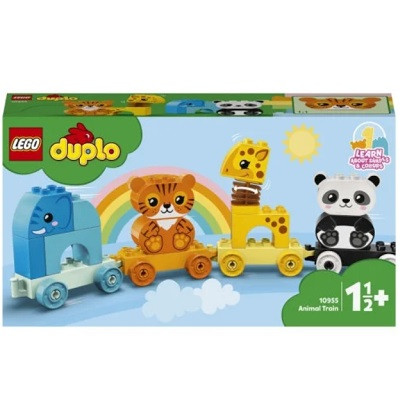 Конструктор LEGO DUPLO Creative Play 10955 Мой первый поезд для зверей в Перми