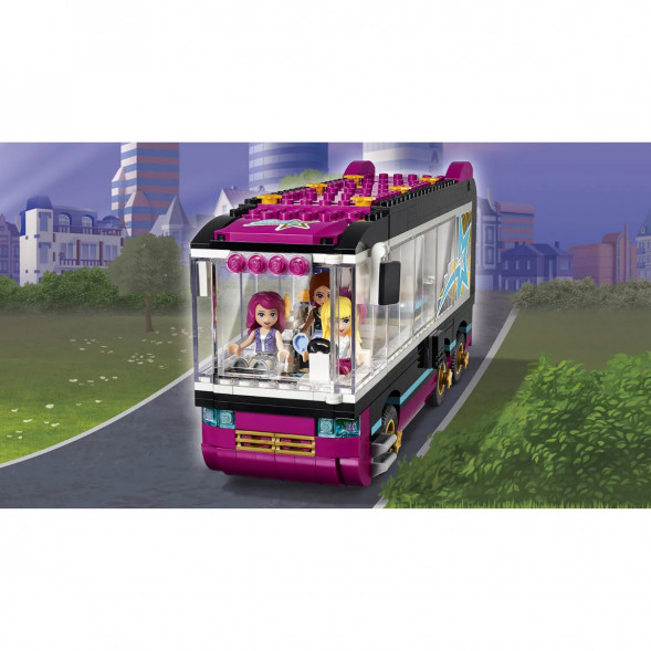 Конструктор LEGO Friends 41106 Поп звезда: гастроли в Перми