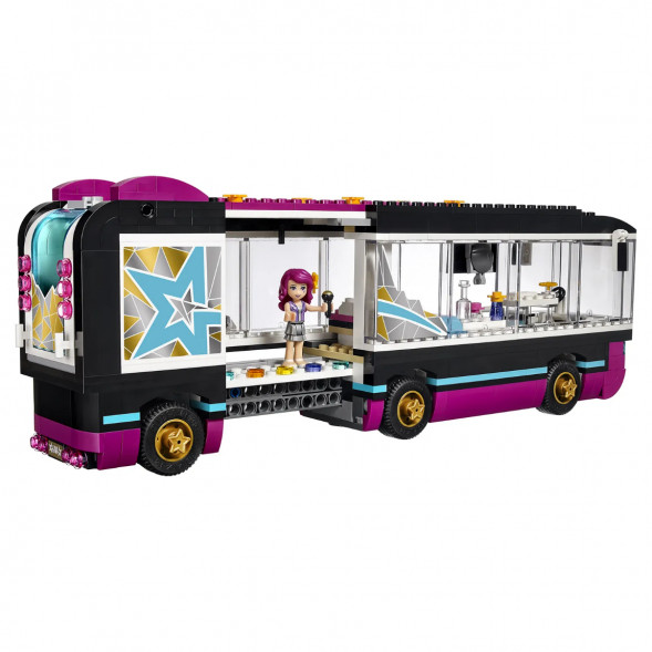 Конструктор LEGO Friends 41106 Поп звезда: гастроли в Перми