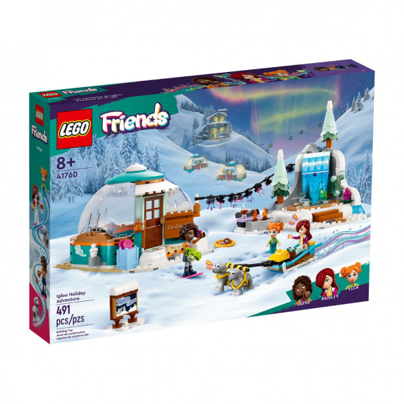 Конструктор LEGO Friends 41760 Праздничное приключение в иглу в Перми