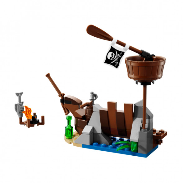 Конструктор LEGO Pirates 70409 Защита обломков корабля в Перми
