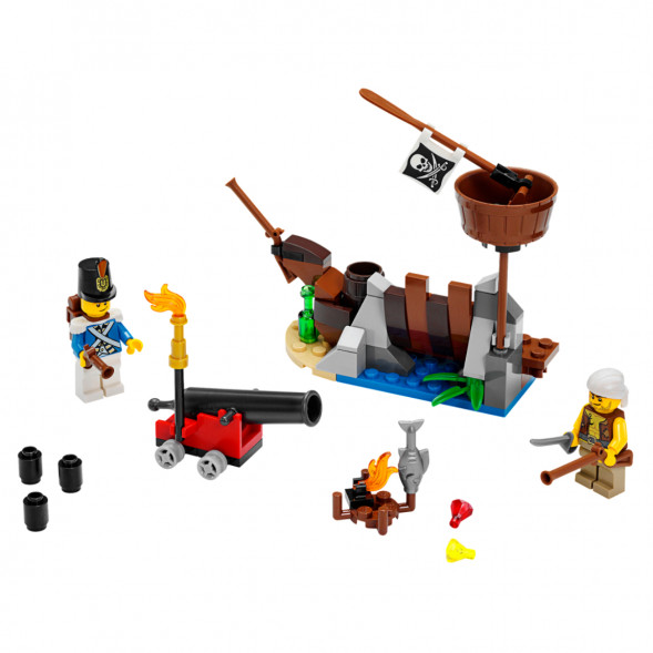 Конструктор LEGO Pirates 70409 Защита обломков корабля в Перми